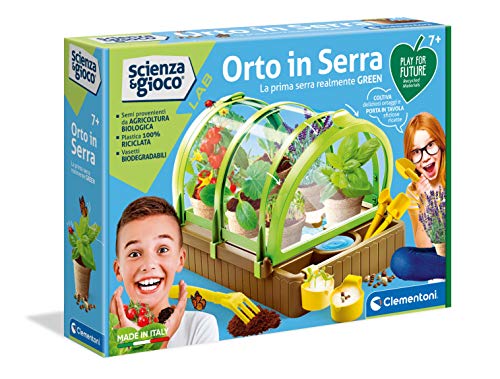 Clementoni Science & Play Lab-L'Orto in Serra-Play for Future-Made in Italy-orto botanico-Gioco...